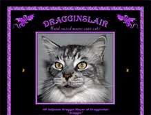 Tablet Screenshot of dragginslair.com